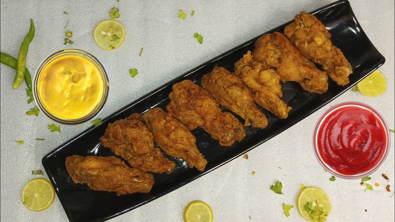 Crispy Chicken Wings Fried Chicken Wings Homemade Crispy Fried Chicken Wings YouTube