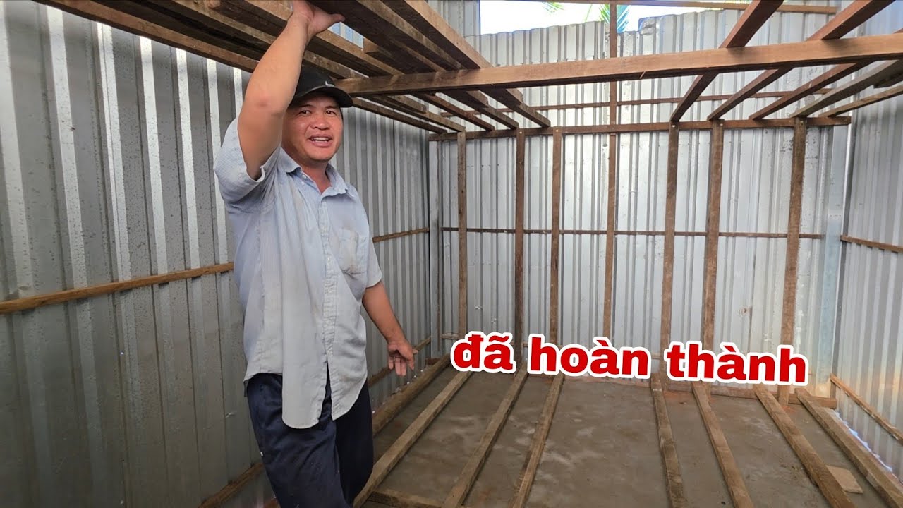 Vui Mừng Vì Đã Hoàn Thành Trại Củi, Thưởng Thức Món Giò Heo Xào Lăn Của Mẹ Nấu | TTVlog 