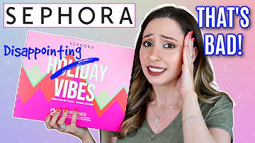 Sephora Advent Calendar 2021 - Worse And Worse Every Year!