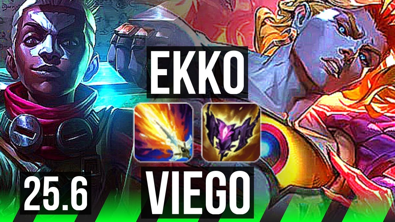EKKO vs VIEGO (JGL) | 7/1/6 | KR Diamond | 25.6