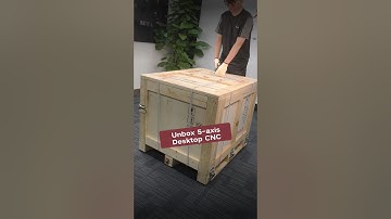 UNBOXING A DESKTOP MONSTER: Xmachine XM-100 5-Axis CNC! #cncmachine #minicnc