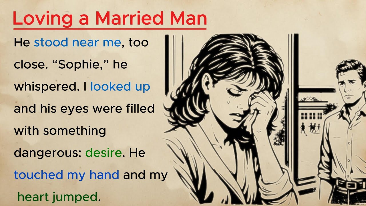 Learn English with Stories ⭐ Loving a Married Man | Level 3 English Listening & Speaking Practice