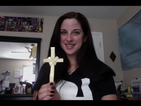 How to Make a Palm Branch Cross
