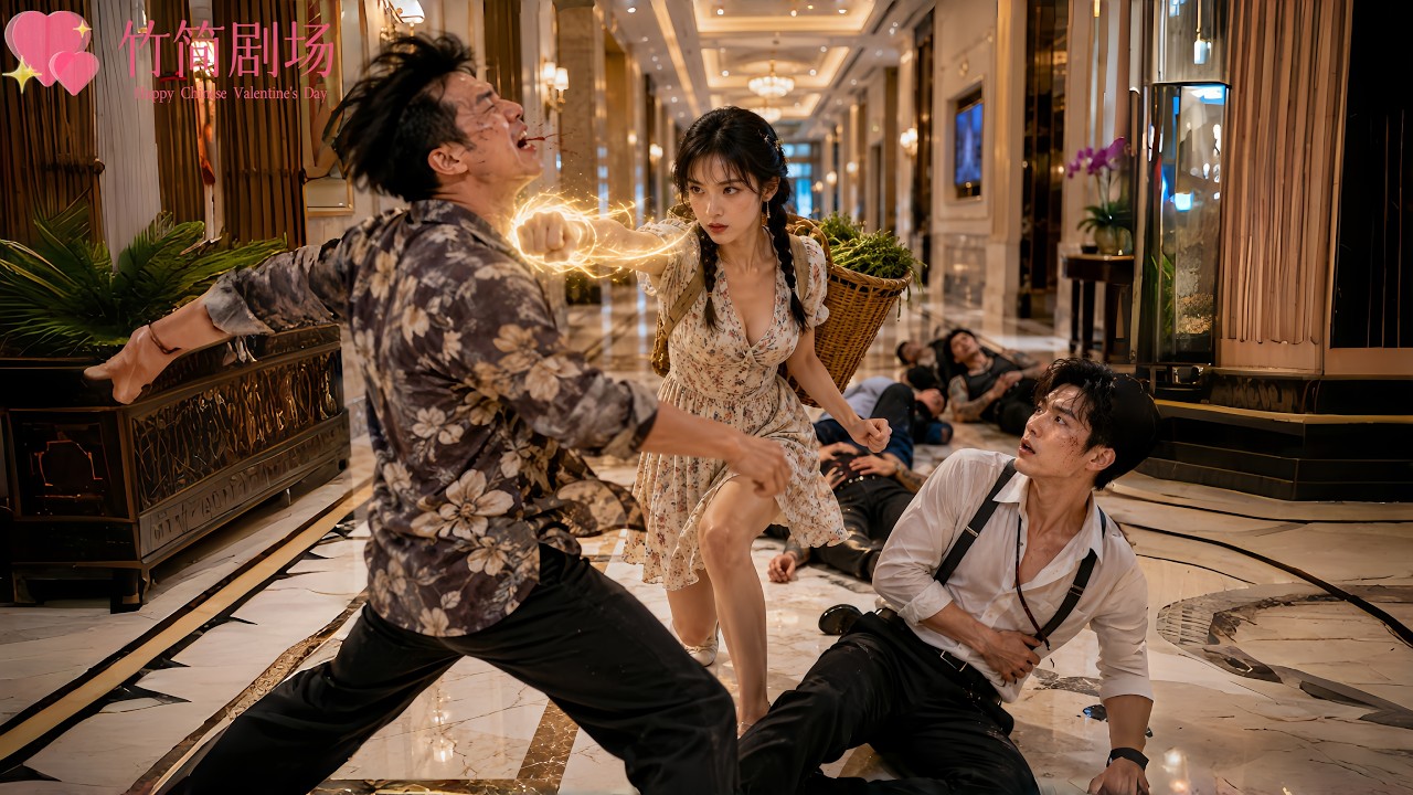 街頭惡霸索要天價錢財，竟被一個看似柔弱的鄉下女孩一拳打碎門牙！豈料她竟天生神力又好運，隨手救下中迷藥的首富繼承人，被帶回豪門繼承全部家產，從此走上人生巔峰！#神力少女來自鄉下
