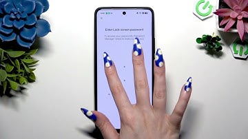 REALME GT 7T – How to Edit Saved Google Passwords Autofill