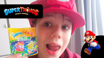 Super Mario + Superthings!?🌈 SUPERTHINGS NEON POWER UNBOXING WITH MARIO!! 🌈 SooperCollectibles