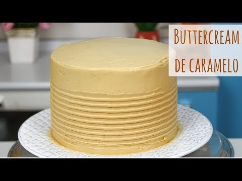 Vídeo: Creme De Manteiga De Caramelo Para Bolo De Camada De Caramelo De Chocolate