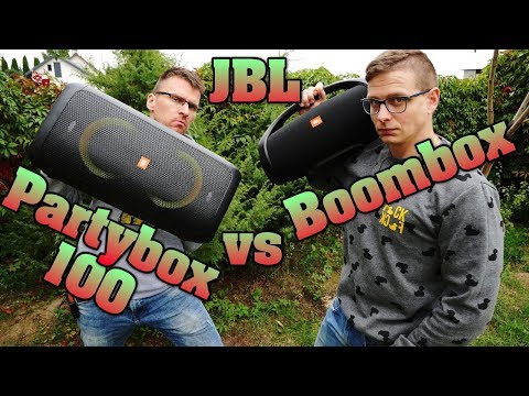 🔥🔥JBL Partybox 100 vs JBL Boombox!🔥🔥 Który lepszy?! Snajper i tarmoszenie Grzesia!