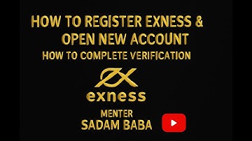 How to Register Exness & Open New Account | Complete Verification Step-by-Step Tutorial (Urdu/Hindi)
