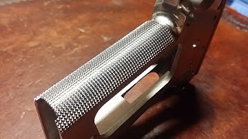 1911 Build 6 RMR - Part 2 - Hand Checkering