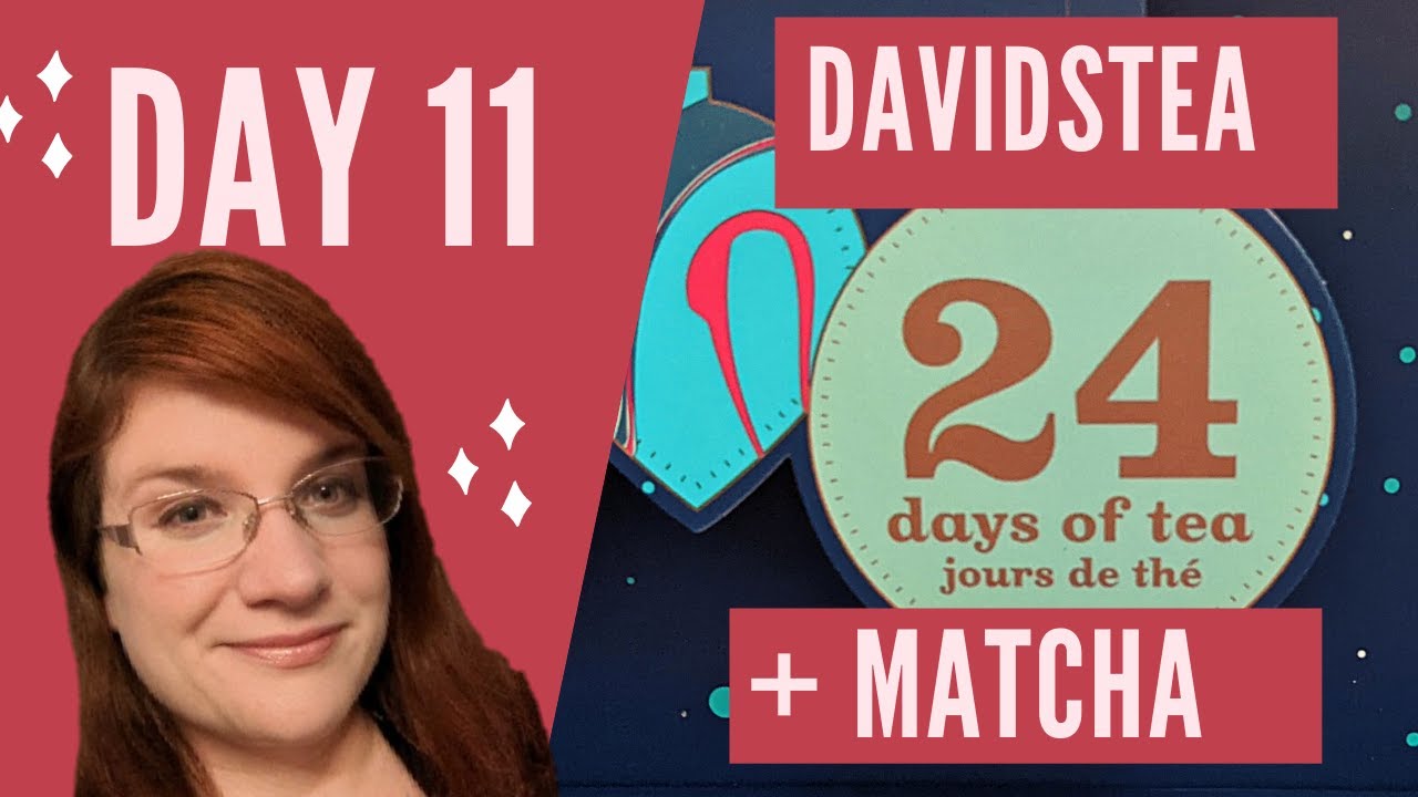 Candy Cane Crush and White Chocolate Star Review DAY 11 DAVIDsTEA