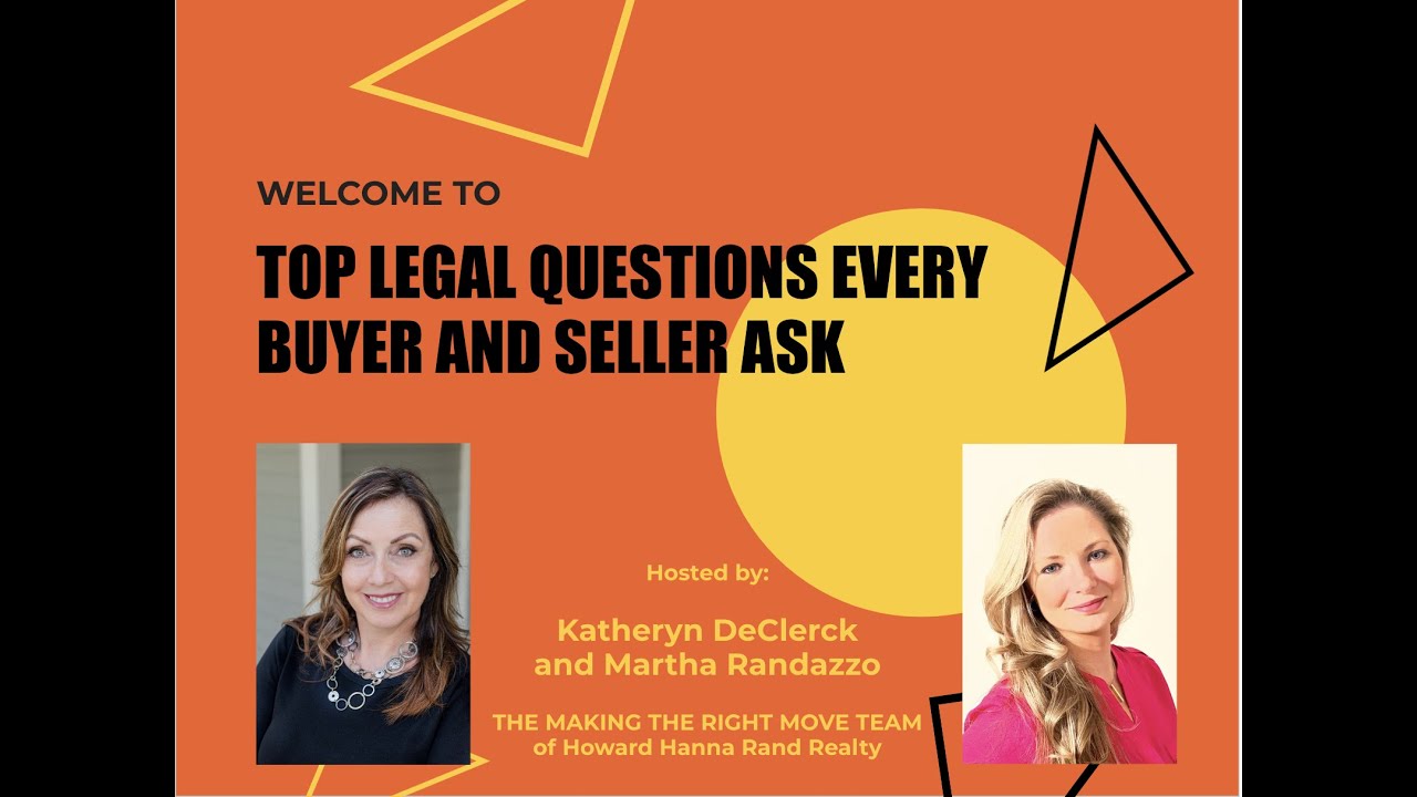Top Legal Questions Every Buyer And Seller Ask YouTube Top Legal Questions Every Buyer And Seller Ask YouTube