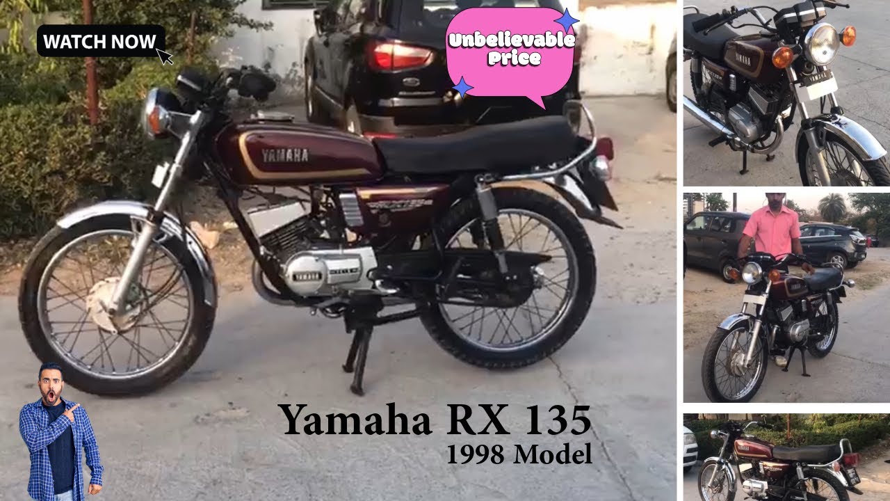 Yamaha RX 135 For Sale🏍️ | 1998 Model | Showroom Condition | Cheapest in India 🔥