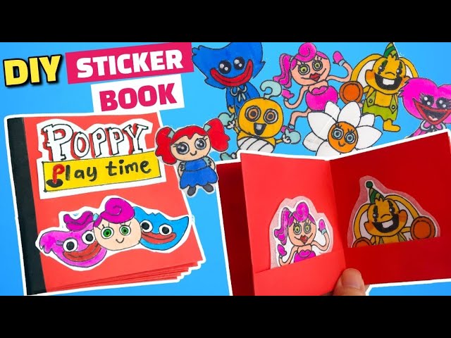 DIY Bunzo Bunny/Poppy Playtime Chapter 2/ 6Game Book (FANMADE BY