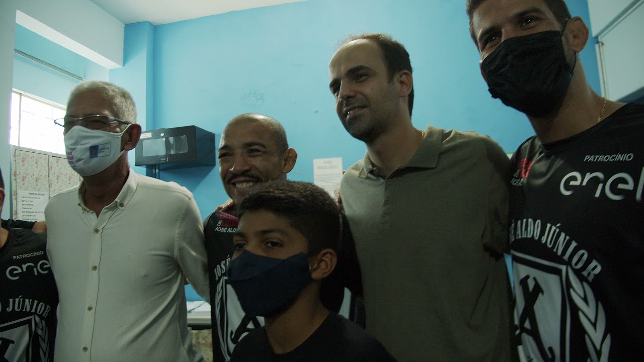 02/10/2021 - Inauguração do Projeto Escola de Lutas José Aldo