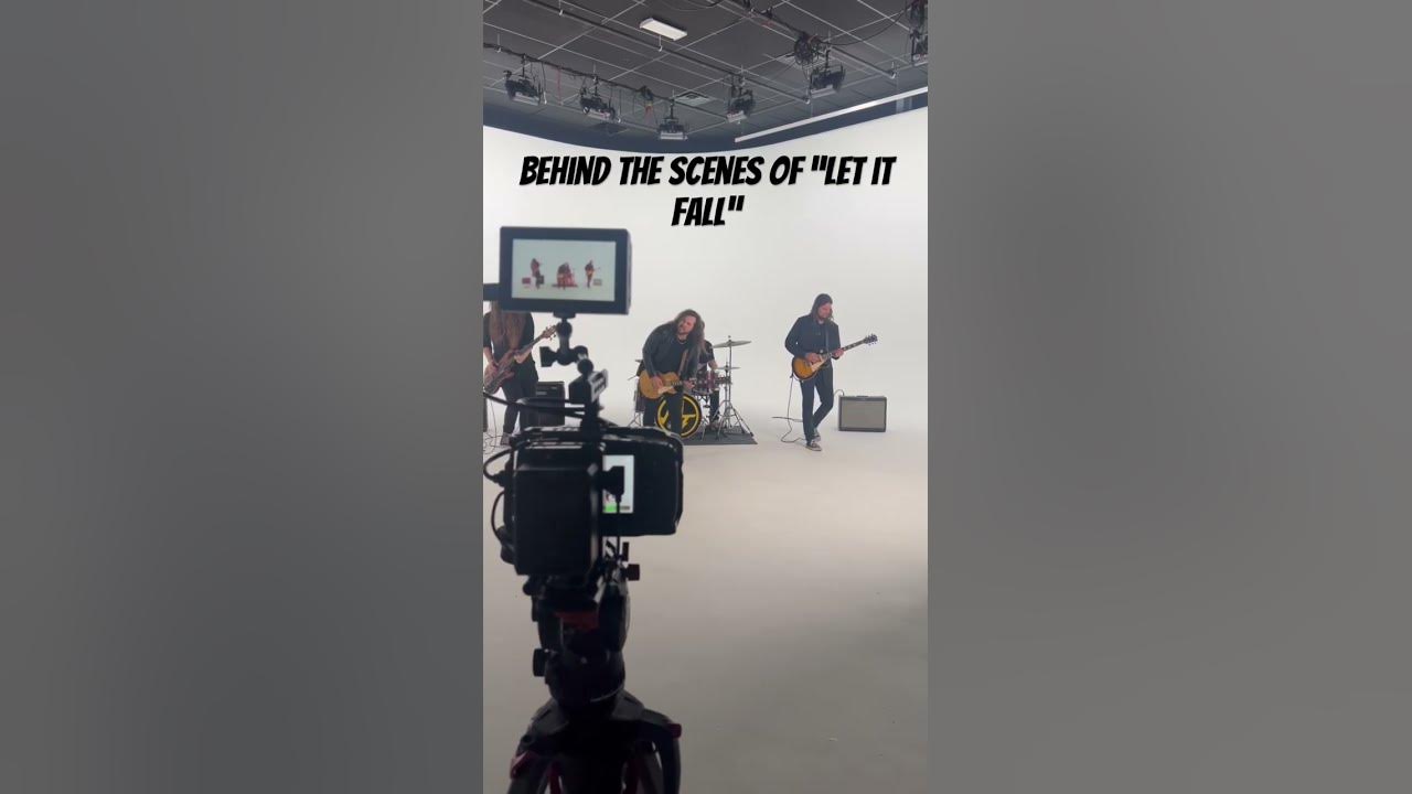 BTS for “Let it Fall” #rockmusic #indierock #alternativerock #mojothunder #newrock