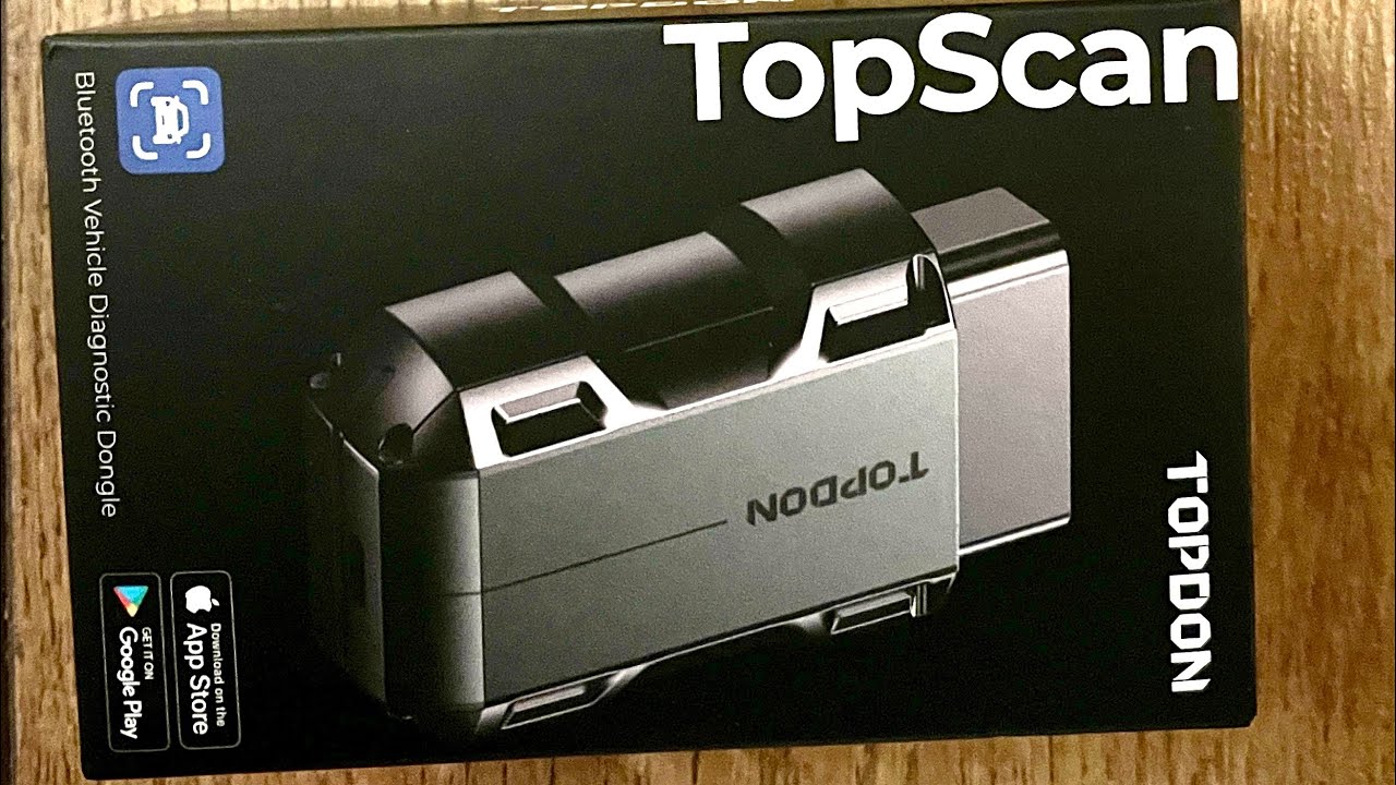 Unboxing a Topdon TopScan Vehicle Scanner 