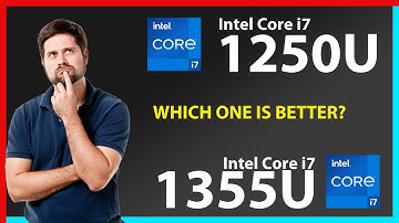INTEL Core i7 1250U vs INTEL Core i7 1355U Technical Comparison
