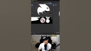 Adding a Red Nose in Texture Paint - Ehhancing 3d game character design in Blender - 3.5: Raz Rabbit