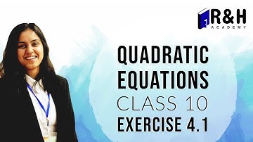 Exercise 4.1 class 10 question 2 | Quadratic Equations [Q2 - (i) (ii)]