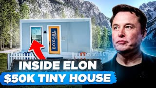Inside Elon Musk's $50k tiny home