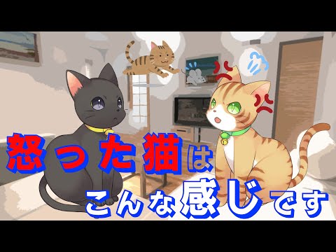 怒った猫はこんな感じです(僕ねこ5)