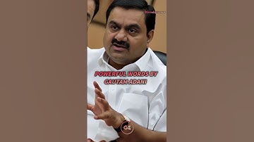 Most powerful words by Gautam Adani.  #adani #business #gautamadani #risk #motivationalvideo