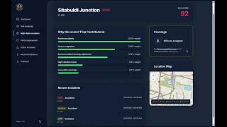 Smart Police Allocation & Risk Heatmap | Traffix AI Predict (Exasol AI Build Challenge 2026)