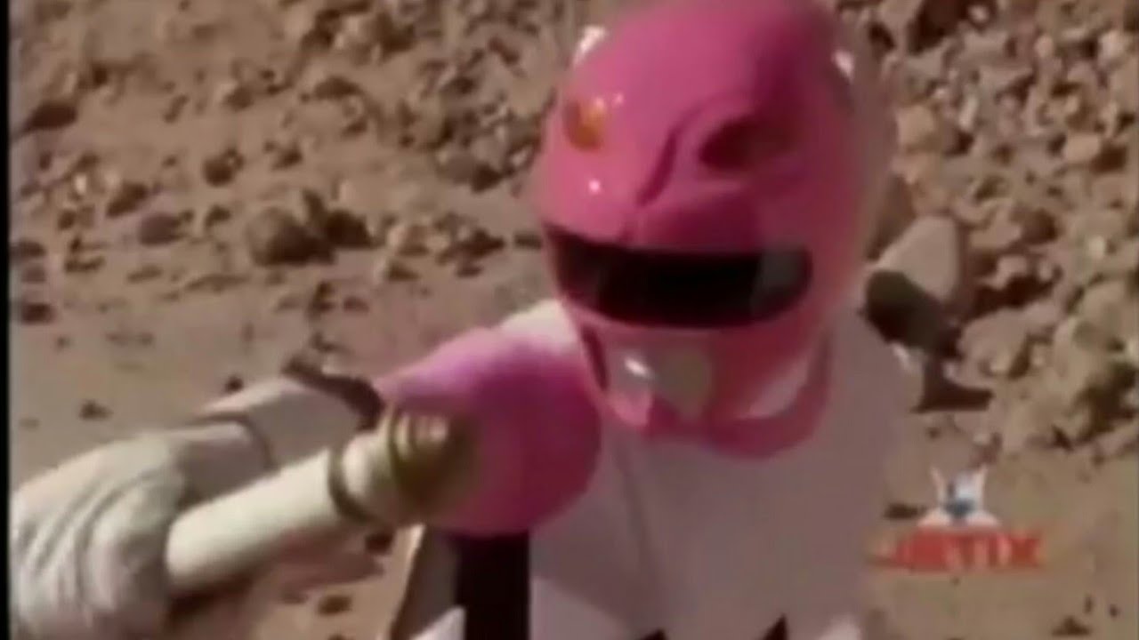 Pyscho Rosa usa o Poder da Ranger Rosa Dublado | Power Rangers Na ...