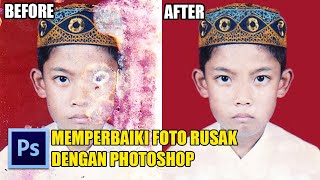 MEMPERBAIKI FOTO RUSAK DENGAN PHOTOSHOP screenshot 5