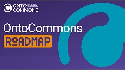 OntoCommons Roadmap webinar