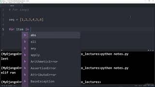 10  Part 7  Python  Control Flow