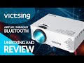 Victsing BH400A LED Budget Projector ( Under $100 )- Unboxing and Review