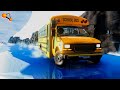 Icy road slippery slope  beamng drive