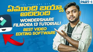 Best Video Editing Software అదిరింది🤯 | Wondershare Filmora 13 Tutorial Part-1 screenshot 3