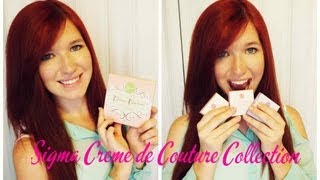 Sigma Creme de Couture Collection ♥ Review & Swatches