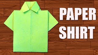 How to Make Paper Shirt - DIY Origami Paper Crafts. image