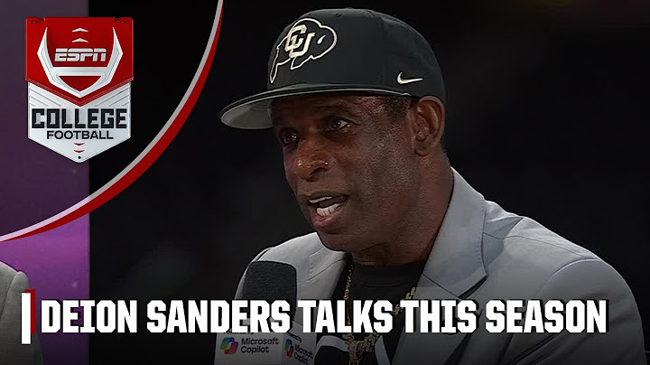 Deion Sanders says Colorado has 'a better team' than last season 👀 | ESPN College Football