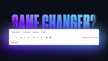 First Look – EHR Documentation Reimagined (still buggy but on it