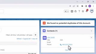 VirtualPBX Salesforce CRM Integration