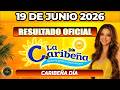 CARIBEÑA DÍA | RESULTADO CARIBEÑA DÍA HOY 19 de JUNIO 2026 🟡 #chance