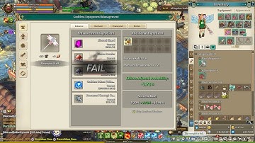 Tree Of Savior road to +21 enchant fail fail fail