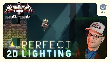 2D Environment Lighting ‣ 📖02 ‣ 📼08 ‣ Metroidvania Forge Godot 4 Tutorial Series