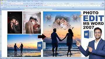 MS Word 2007 Photo Editing Tutorial | How To Editing Photo in Microsoft Word 2007 Hindi Tutorial