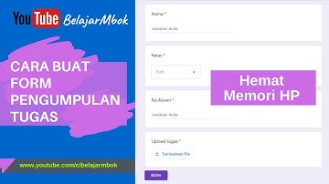 Cara Membuat Form Pengumpulan Tugas