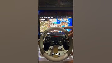 PS4-controller in stuur veranderen. Idee mislukt. 😞 #shorts #trending #viral