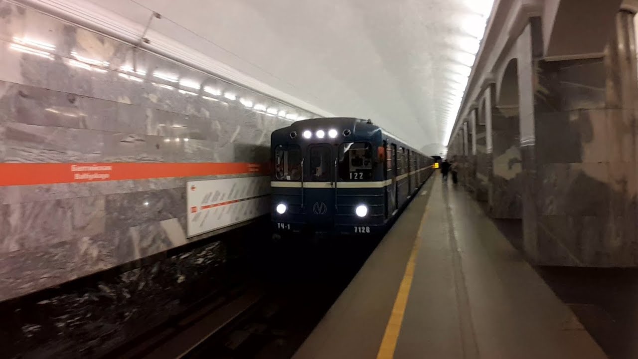 Звук ДВР! Поездка на Ем-501 №6922 Балтийская - Автово (Линия 1)