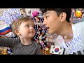 Eng/Rus] 국제커플, 사랑스런 조카와 하루종일 놀아주는 VLOG🧸 | 한러커플 | Taking care of my nephew for 24hours💕| Cute video