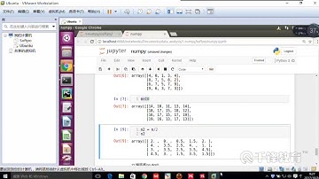 千锋Python教程：10 Numpy
