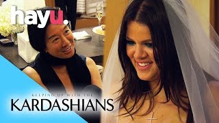 Khloé Says Yes to the Dress | Keeping Up With The Kardashians